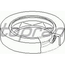100 057 TOPRAN Уплотняющее кольцо, дифференциал