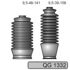QG1332 QUINTON HAZELL Комплект пылника, рулевое управление