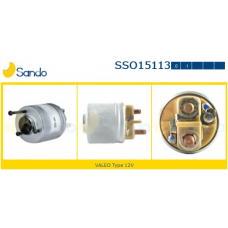 SSO15113.1 SANDO Тяговое реле, стартер