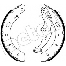 53-0563 METELLI Комплект тормозных колодок