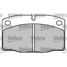 597008 VALEO Комплект тормозных колодок, дисковый тормоз