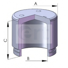 150772-C ERT Поршень, корпус скобы тормоза