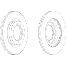 FCR183A FERODO Тормозной диск