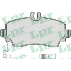 05P670A LPR Комплект тормозных колодок, дисковый тормоз