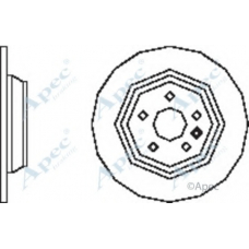 DSK2491 APEC Тормозной диск