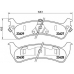 P 24 042 BREMBO Комплект тормозных колодок, дисковый тормоз