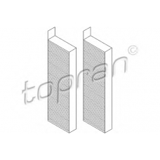 722 550 TOPRAN Фильтр, воздух во внутренном пространстве