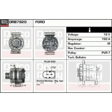 DRB7920 DELCO REMY Генератор