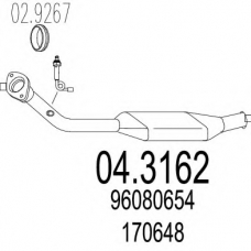 04.3162 MTS Катализатор