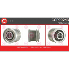 CCP90243 CASCO Ременный шкив, генератор