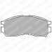 LP803 DELPHI Комплект тормозных колодок, дисковый тормоз