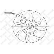 29-99243-SX STELLOX Вентилятор, охлаждение двигателя