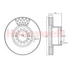 567766B BENDIX Тормозной диск