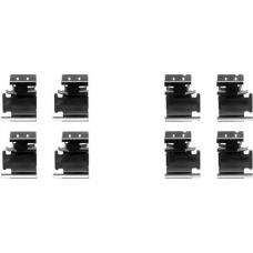 8DZ 355 203-061 HELLA PAGID Комплектующие, колодки дискового тормоза