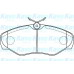 BP-6601 KAVO PARTS Комплект тормозных колодок, дисковый тормоз