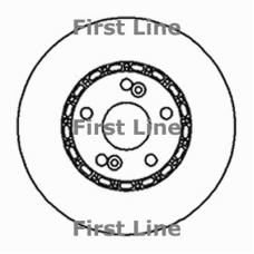 FBD373 FIRST LINE Тормозной диск
