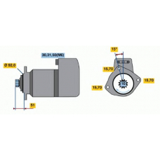 0 986 021 020 BOSCH Стартер