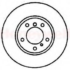 561479B BENDIX Тормозной диск