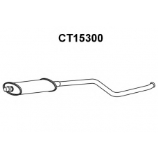 CT15300 VENEPORTE Средний глушитель выхлопных газов