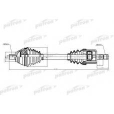 PDS6876 PATRON Приводной вал