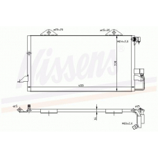 94206 NISSENS Конденсатор, кондиционер