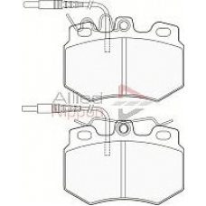 CBP1191 COMLINE Комплект тормозных колодок, дисковый тормоз