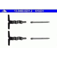 13.0460-0231.2 ATE Комплектующие, колодки дискового тормоза