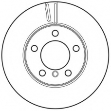 562708BC BENDIX Тормозной диск