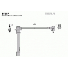 T588P TESLA Комплект проводов зажигания