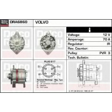 DRA6860 DELCO REMY Генератор