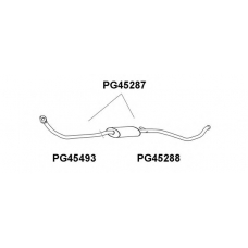 PG45287 VENEPORTE Предглушитель выхлопных газов