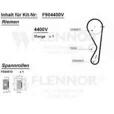 F934375V FLENNOR Комплект ремня грм