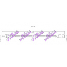 H6154 Brovex-Nelson Тормозной шланг