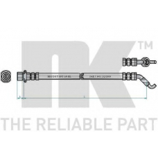 8545168 NK Тормозной шланг