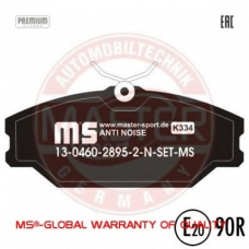13046028952N-SET-MS MASTER-SPORT Комплект тормозных колодок, дисковый тормоз