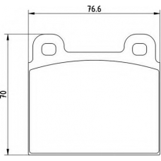 363710204116 MAGNETI MARELLI Комплект тормозных колодок, дисковый тормоз