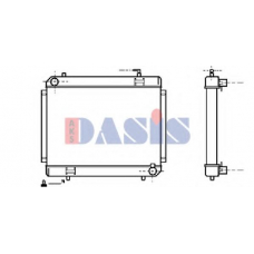 130300N AKS DASIS Радиатор, охлаждение двигателя