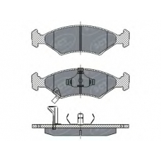 SP 266 PR SCT Комплект тормозных колодок, дисковый тормоз