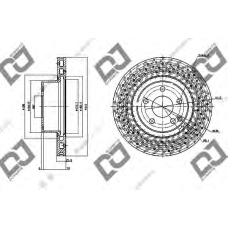 BD1146 DJ PARTS Тормозной диск