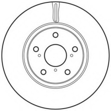 562649JC JURID Тормозной диск