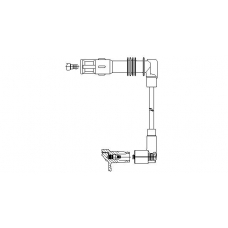 169/45 BREMI Провод зажигания
