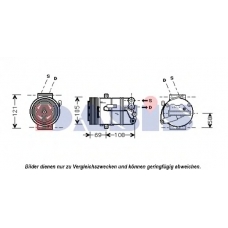 851567N AKS DASIS Компрессор, кондиционер