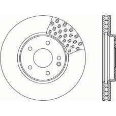 BDR1315.20 OPEN PARTS Тормозной диск