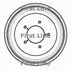 FBR720 FIRST LINE Тормозной барабан