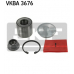 VKBA 3676 SKF Комплект подшипника ступицы колеса