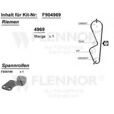 F904917 FLENNOR Комплект ремня грм