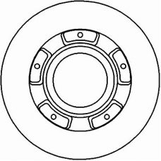 MDC1808 MINTEX Тормозной диск