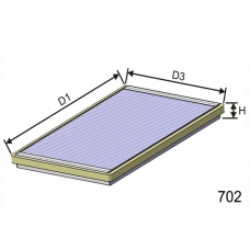 HB103 MISFAT Фильтр, воздух во внутренном пространстве