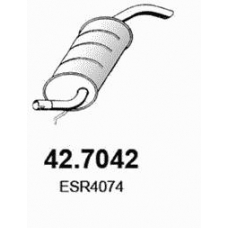 42.7042 ASSO Глушитель выхлопных газов конечный