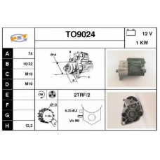 TO9024 SNRA Стартер